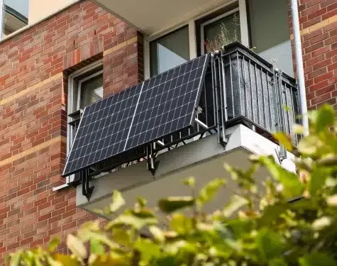 Balkon-Solarkraftwerke